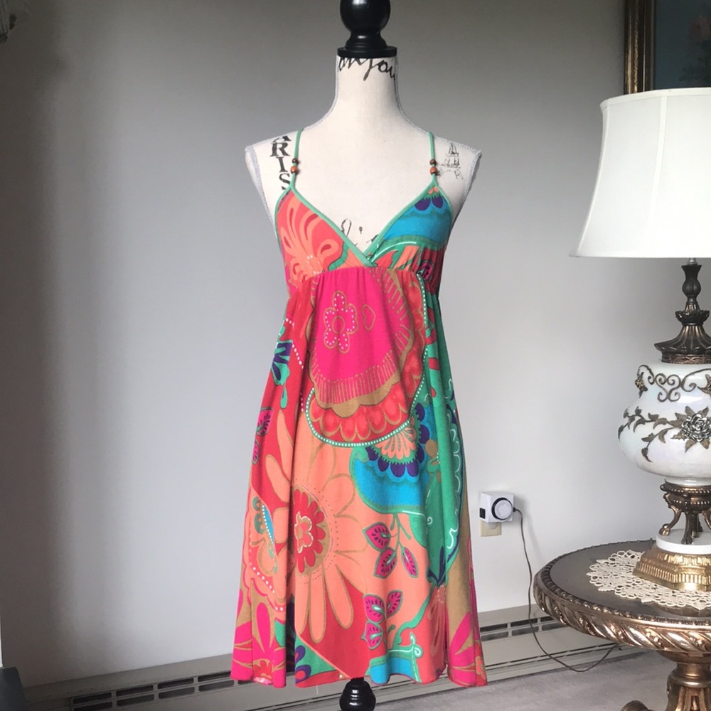 Beautiful Bright Colored Beach Dress